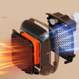 Portable Electric Heater With Thermostat 800 Watts Wall Plug Space Whisper-Quiet Operation 12-Hour Programmable Timer - Image 5