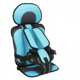 Portable Foldable Child Car Booster Seat For Travel With Five-Point Harness - Image 1