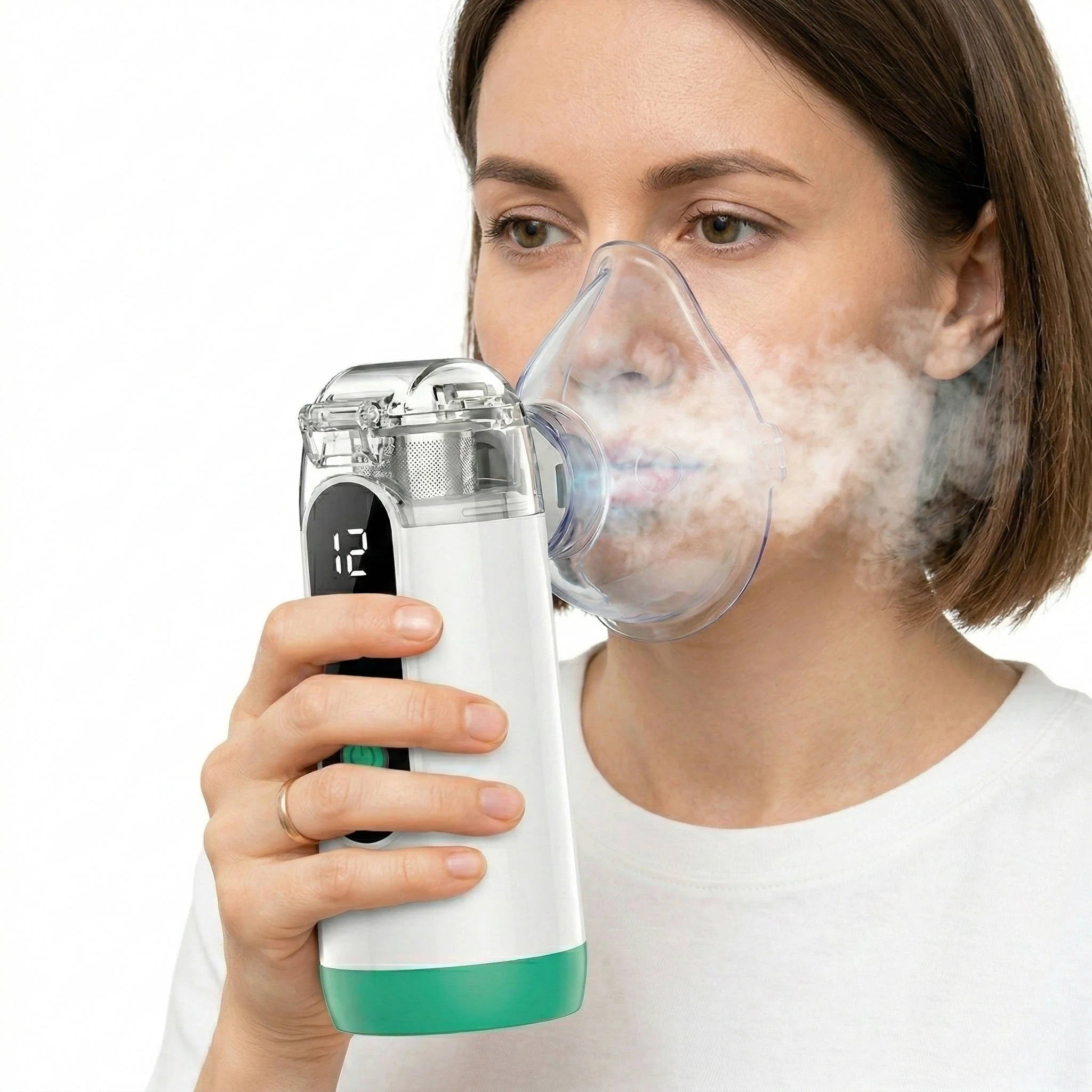 Portable Nebulizer With Ultrafine Mist USB Rechargeable And Whisper-Quiet Operation - Image 1