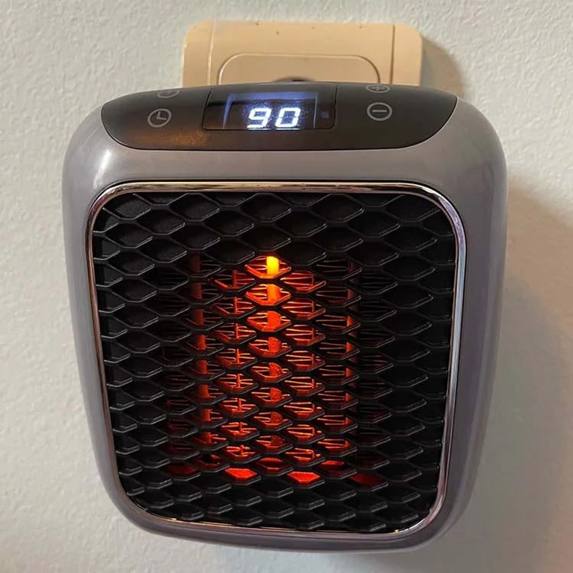 Portable Space Heater Compact Electric Energy Saving Heats Rooms Up To 350 - Image 3