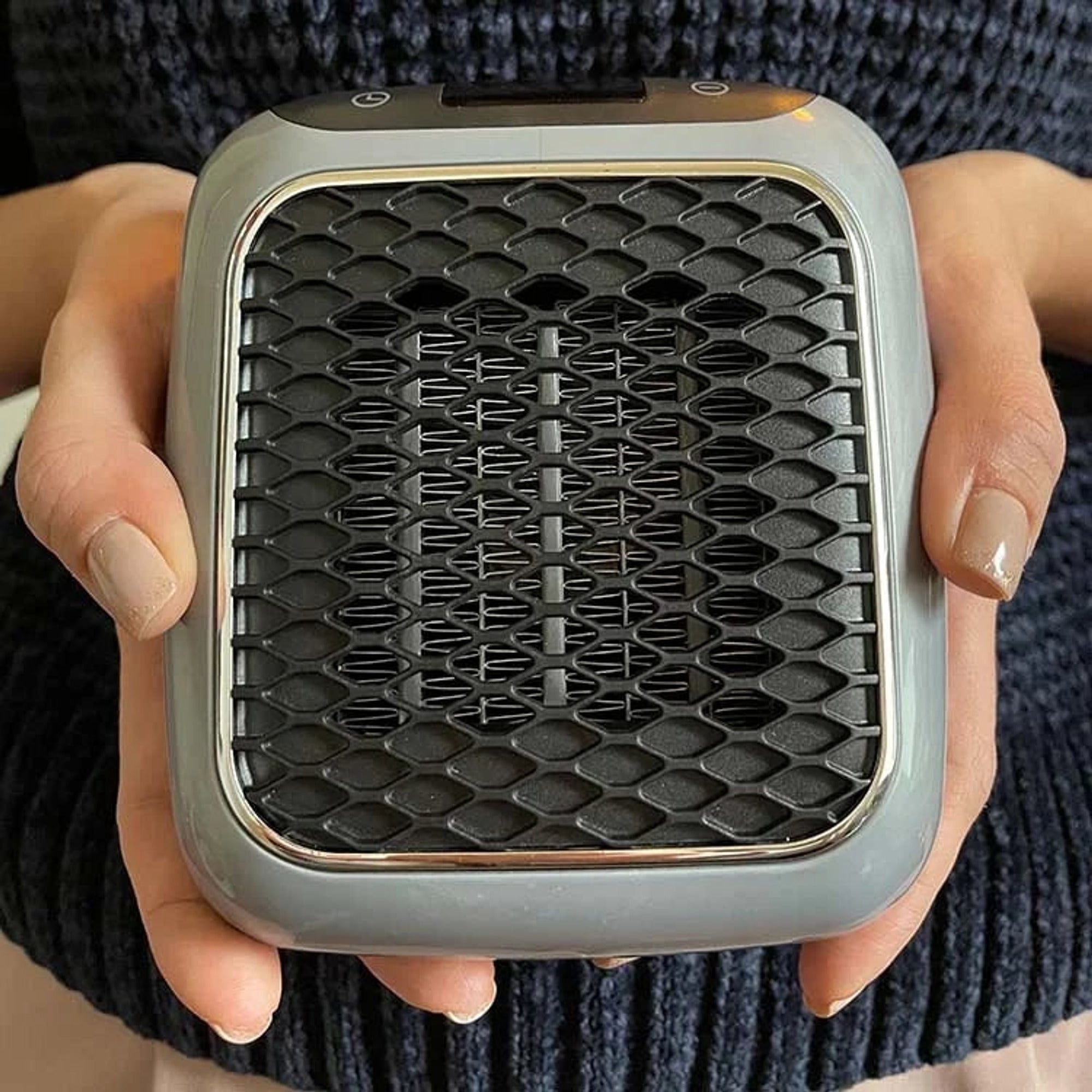 Portable Space Heater Compact Electric Energy Saving Heats Rooms Up To 350 - Image 4