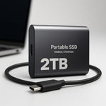 Portable SSD With Usb-C Fast Storage External Disk - Image 2