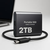 Portable SSD With Usb-C Fast Storage External Disk - Image 2