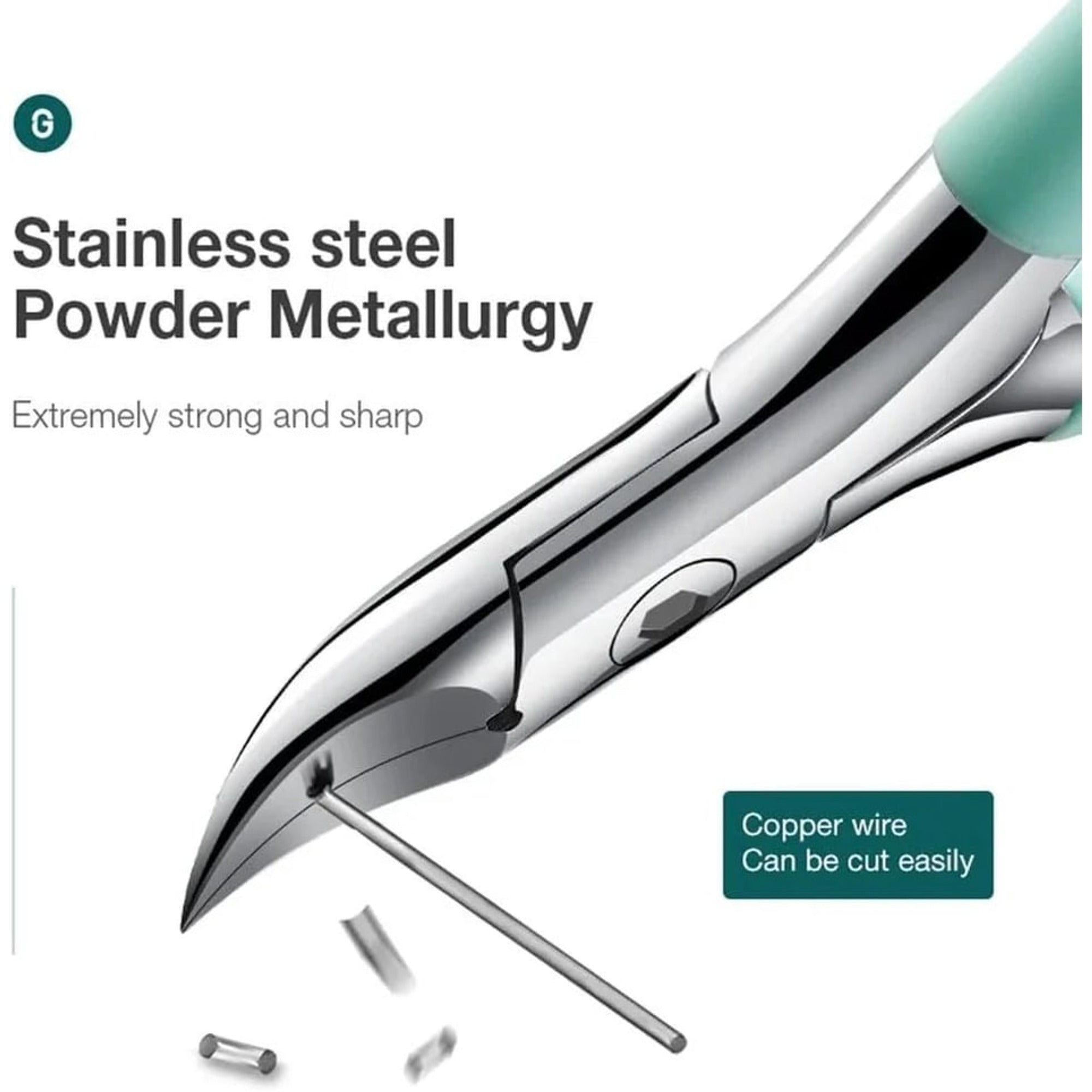 Precise Toenail Clipper With Curved Edge Stainless Steel Blade And Built-In Nail Catcher - Image 4