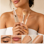 Precision Trimmer For Brows Face And Body Painless 3-in-1 Hair Remover - Image 3