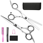 Professional Haircutting Set With Stainless-Steel Scissors And Thinning Shears - Image 1