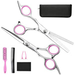 Professional Haircutting Set With Stainless-Steel Scissors And Thinning Shears - Image 2