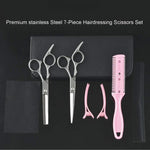 Professional Haircutting Set With Stainless-Steel Scissors And Thinning Shears - Image 5
