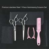 Professional Haircutting Set With Stainless-Steel Scissors And Thinning Shears - Image 5