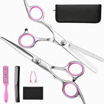 Professional Haircutting Set With Stainless-Steel Scissors And Thinning Shears - Image 7