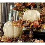 Projection Pumpkin With Hand-Blown Venetian Glass Starry Night Design - Image 4