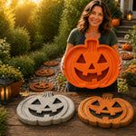 Pumpkin Mold Reusable Casting Mold For Concrete Stepping Stones Halloween Garden Decor - Image 2