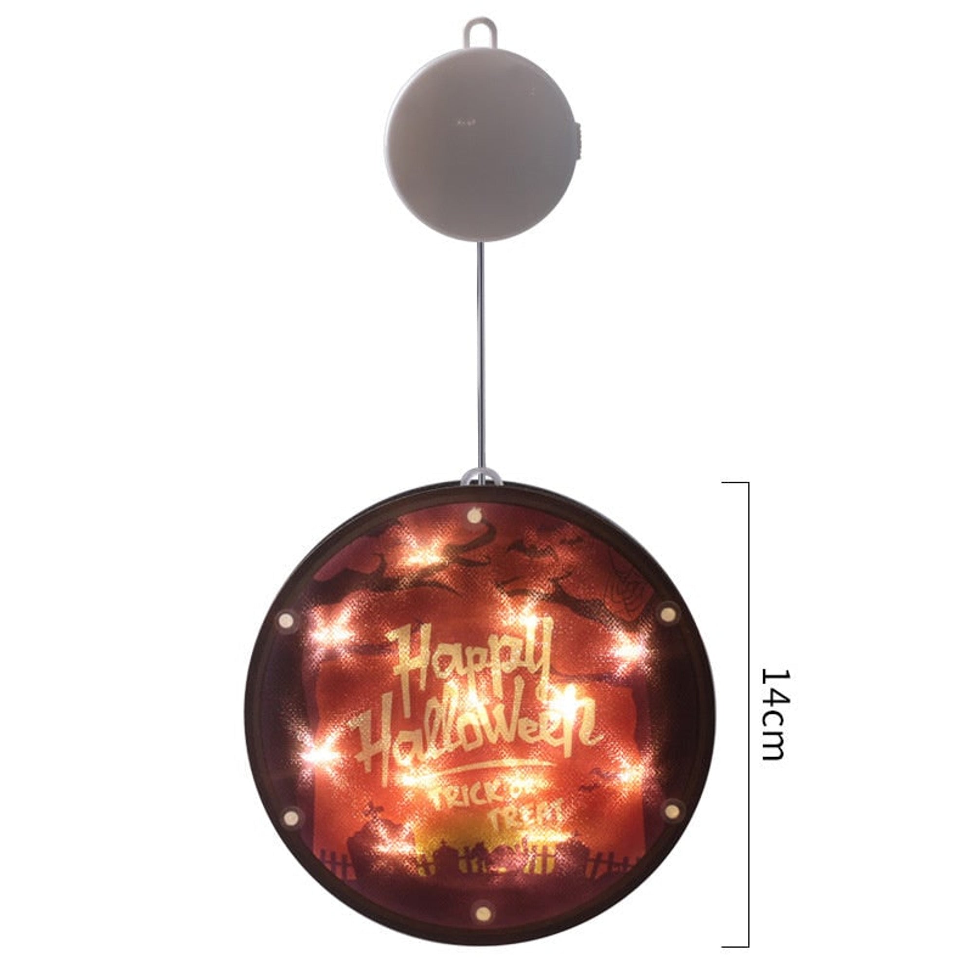 PVC Hanging Halloween Lanterns With Spooky Glow - Image 6