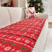 Quilted Polyester Christmas Sofa Cushion - Image 2