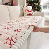 Quilted Polyester Christmas Sofa Cushion - Image 6