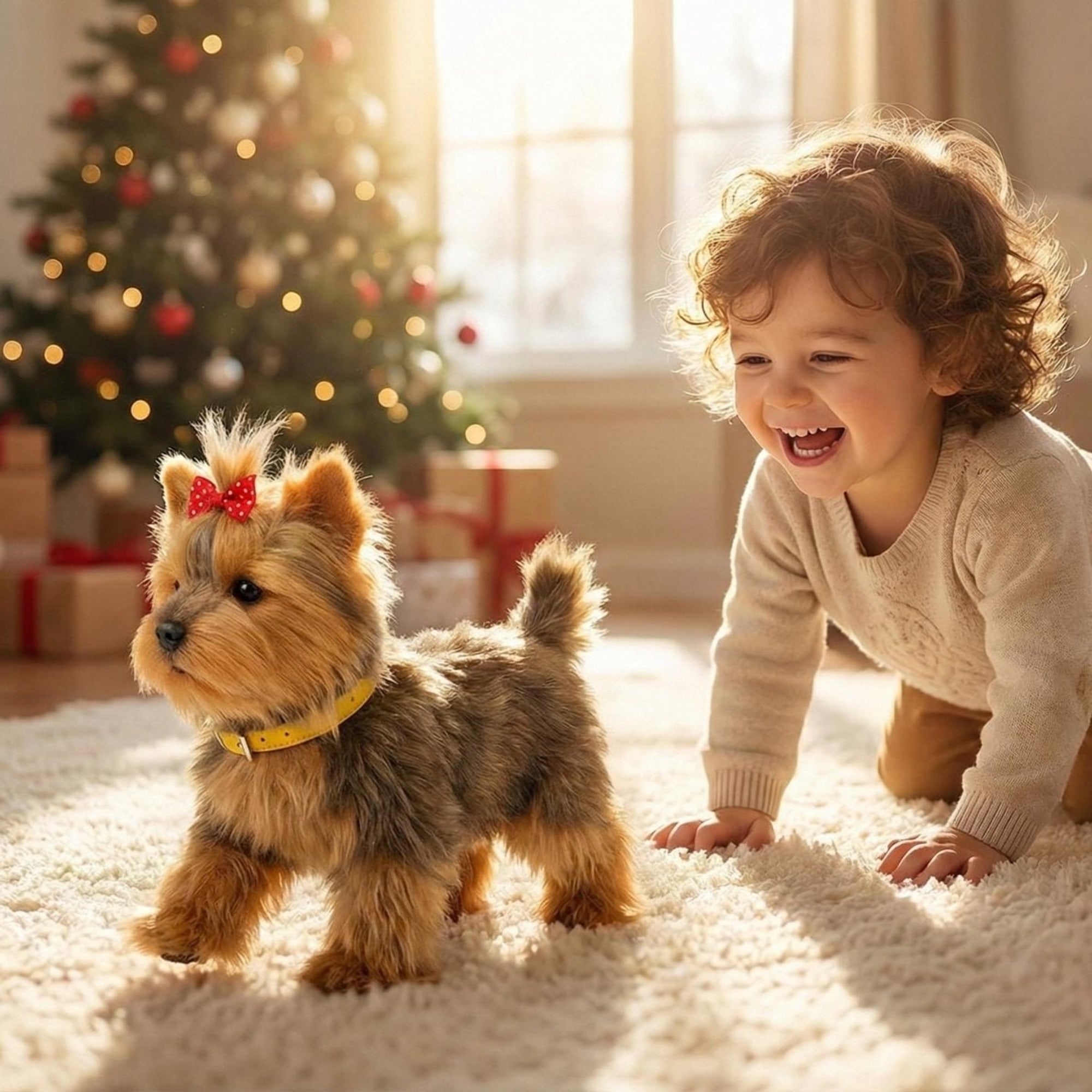 Realistic Movements Interactive Robot Puppy With Stimulates Imagination Social Development - Image 2