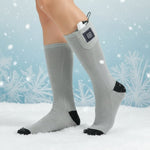 Rechargeable Battery Heated Socks OUTHEAT Portable Heater With Adjustable Heat Levels - Image 1