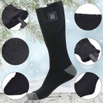 Rechargeable Battery Heated Socks OUTHEAT Portable Heater With Adjustable Heat Levels - Image 6