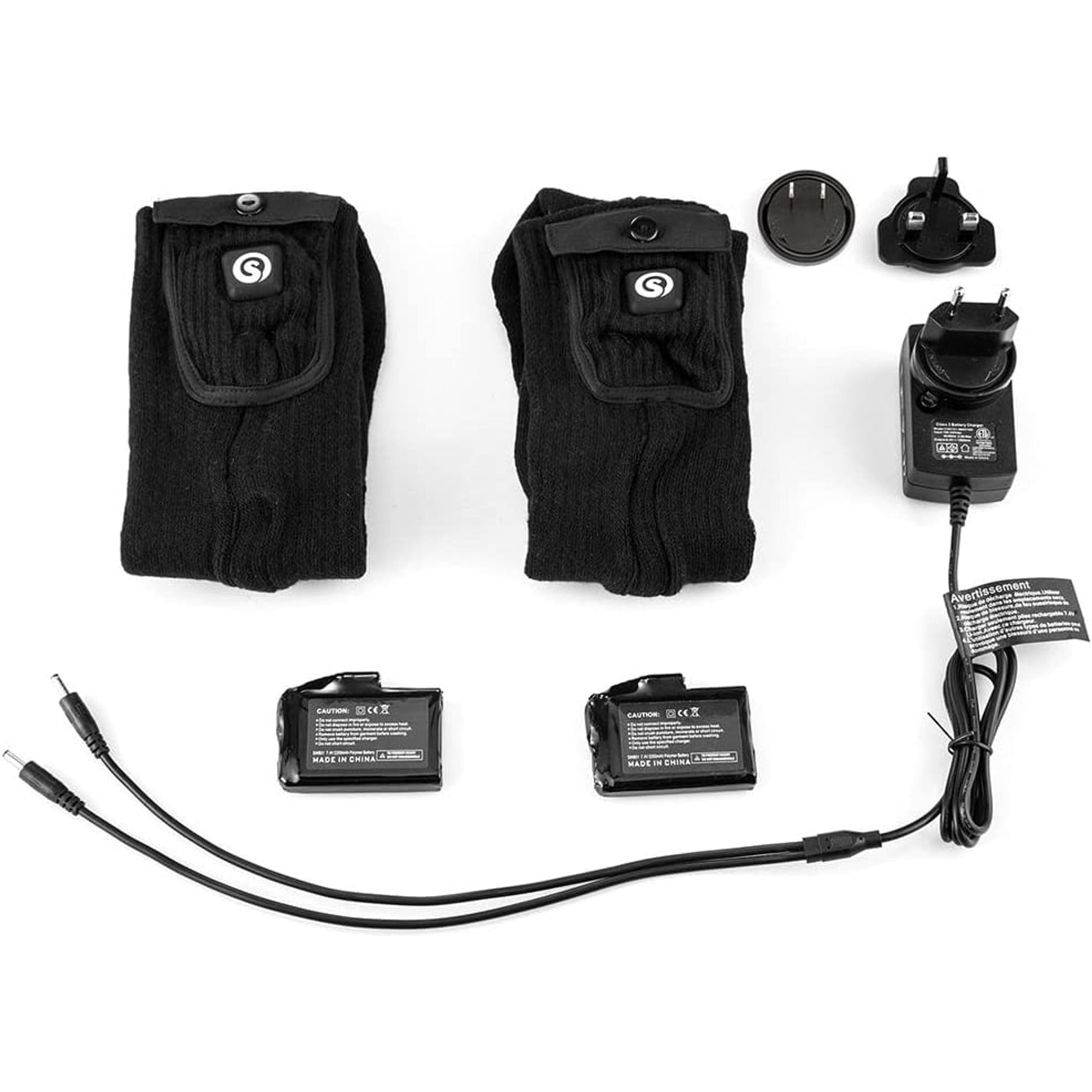 Rechargeable Battery Heated Socks With Moisture Wicking Ankle And Calf High Fit - Image 7