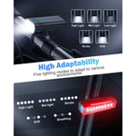 Rechargeable Front And Rear Bike Light Set - Image 5