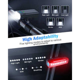 Rechargeable Front And Rear Bike Light Set - Image 5
