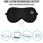 Rechargeable Heated Eye Mask With Three Heat Modes And Detachable Silk Cover - Image 6