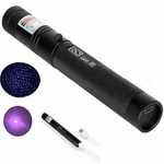 Rechargeable Laser Pointer With Adjustable Focus Safety Lock And Star Cover - Image 3