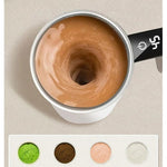Rechargeable Self-Stirring Mug With LED Temperature Display - Image 2