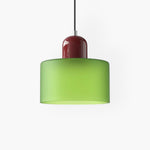 Modern Glass Cylinder Pendant 1-Light Lasson Living