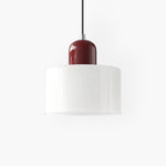 Modern Glass Cylinder Pendant 1-Light Lasson Living