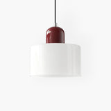 Modern Glass Cylinder Pendant 1-Light Lasson Living