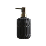 Refillable Soap Dispenser Faceted Glass Liquid Pump - Image 9