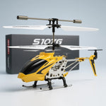 Remote Control Helicopter With LED Lights And Crash-Resistant Design - Image 1