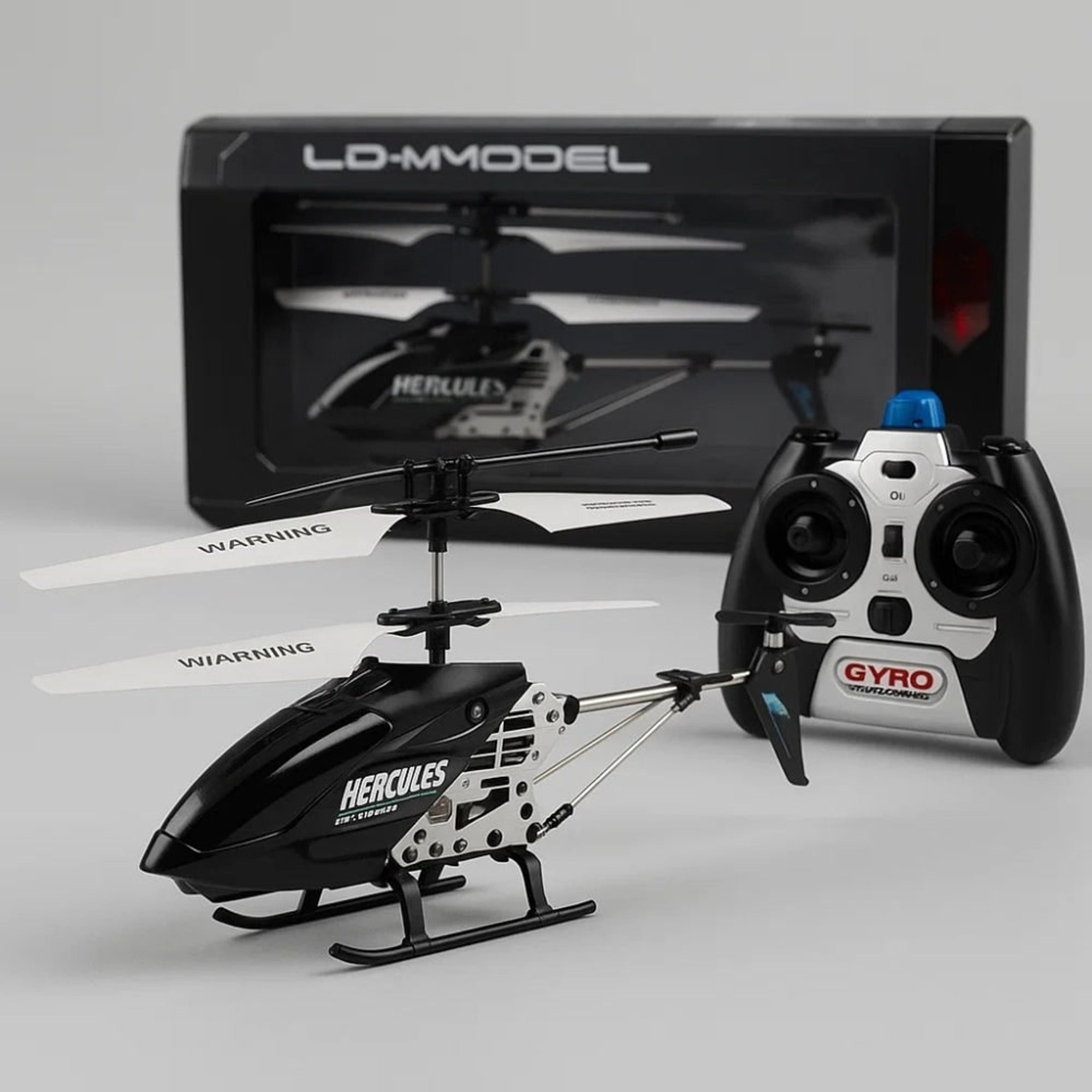 Remote Control Helicopter With LED Lights And Crash-Resistant Design - Image 8