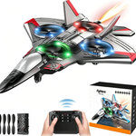 Remote Control Jet With 360° Stunt Loops And LED Lights For Children - Image 9