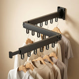 Retractable Wall Drying Rack With Space-Saving Design To Reclaim Valuable Floor Space And Securely Dry Various Garments - Image 1