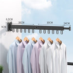 Retractable Wall Drying Rack With Space-Saving Design To Reclaim Valuable Floor Space And Securely Dry Various Garments - Image 10