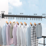 Retractable Wall Drying Rack With Space-Saving Design To Reclaim Valuable Floor Space And Securely Dry Various Garments - Image 8