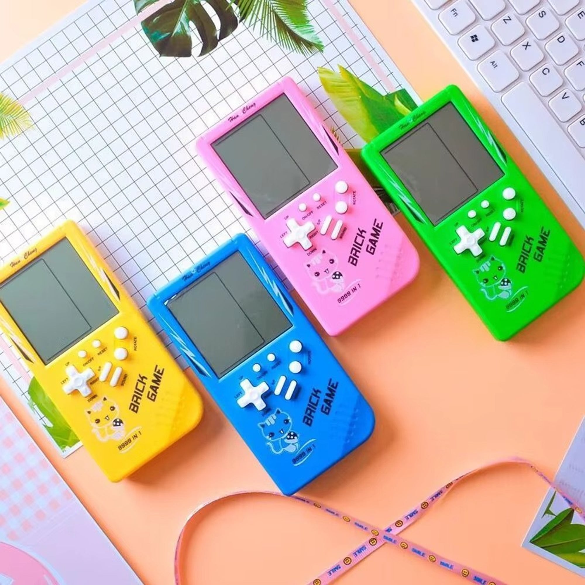 Retro Handheld Game Console For Kids Classic Nostalgic Educational Toy - Image 1