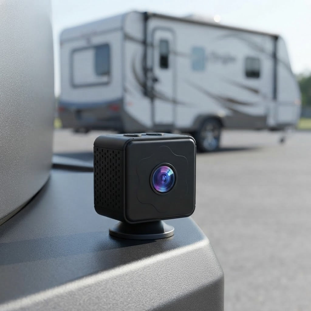Magnetic Wireless Reversing Camera With Night Vision For Car Caravan Or Trailer - Image 1
