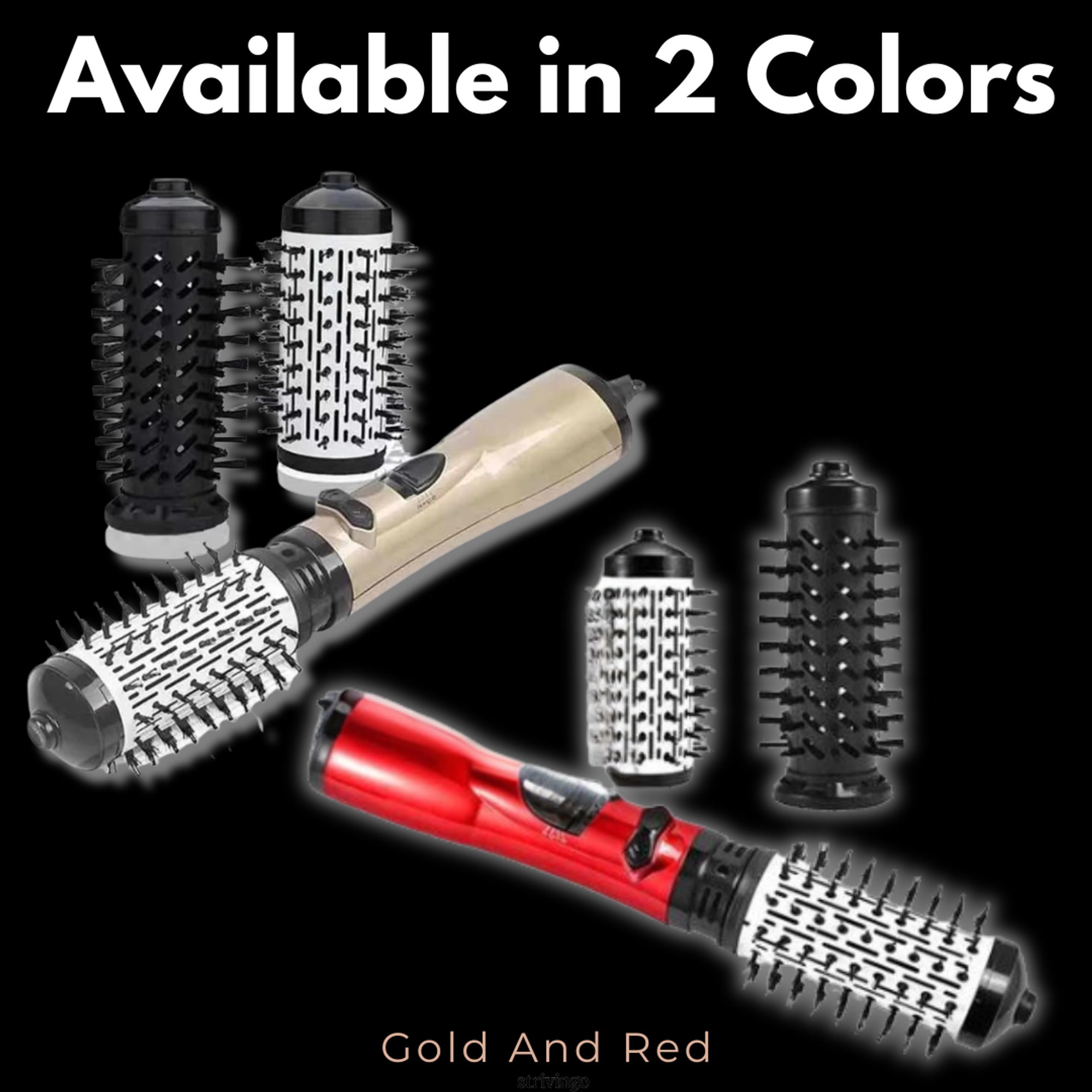 Rotating Hair Dryer Styler 2-in-1 Volumizing Brush System For Dry And Style - Image 7