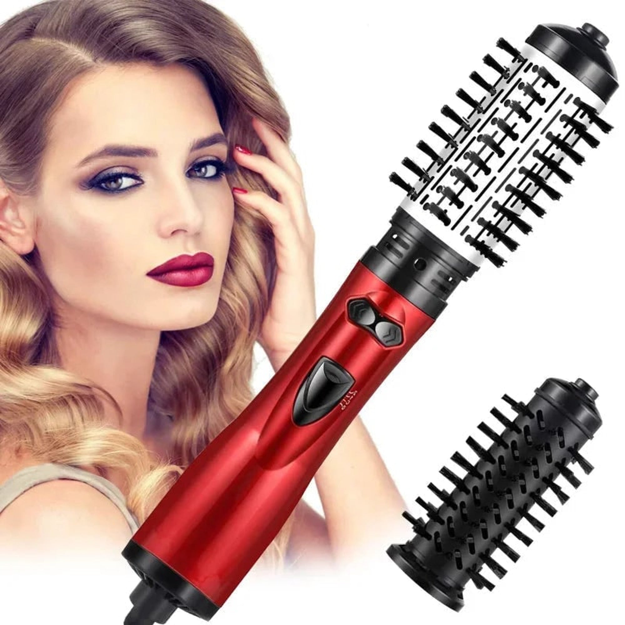 Rotating Hair Dryer Styler 2-in-1 Volumizing Brush System For Dry And Style - Image 9