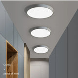 Round Ceiling Light Modern Minimalist LED With 3-Color Dimming - Image 7
