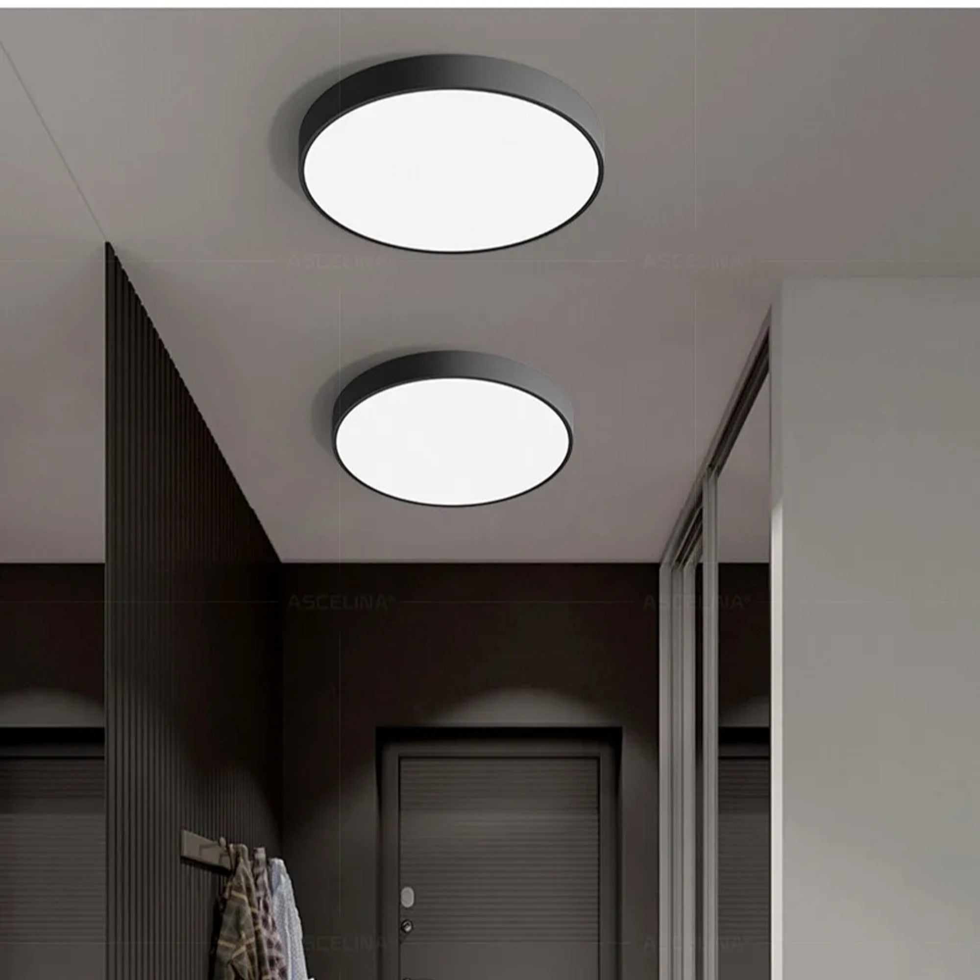 Round Ceiling Light Modern Minimalist LED With 3-Color Dimming - Image 9