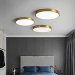 Round Ceiling Light Modern Minimalist LED With 3-Color Dimming - Image 1