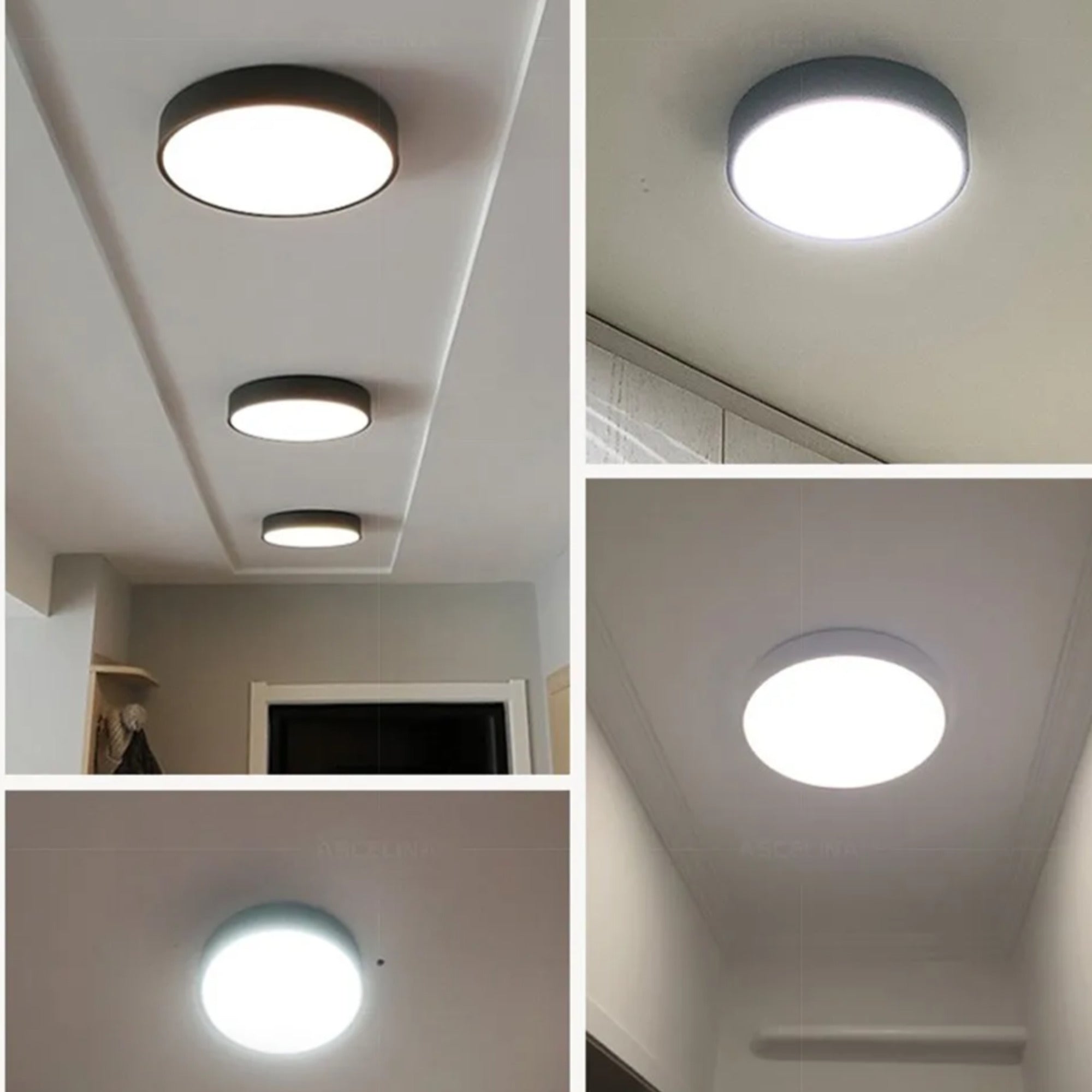 Round Ceiling Light Modern Minimalist LED With 3-Color Dimming - Image 8