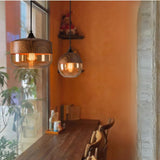 Scandinavian Pendant Light Glass Shade Modern Minimalist - Image 11
