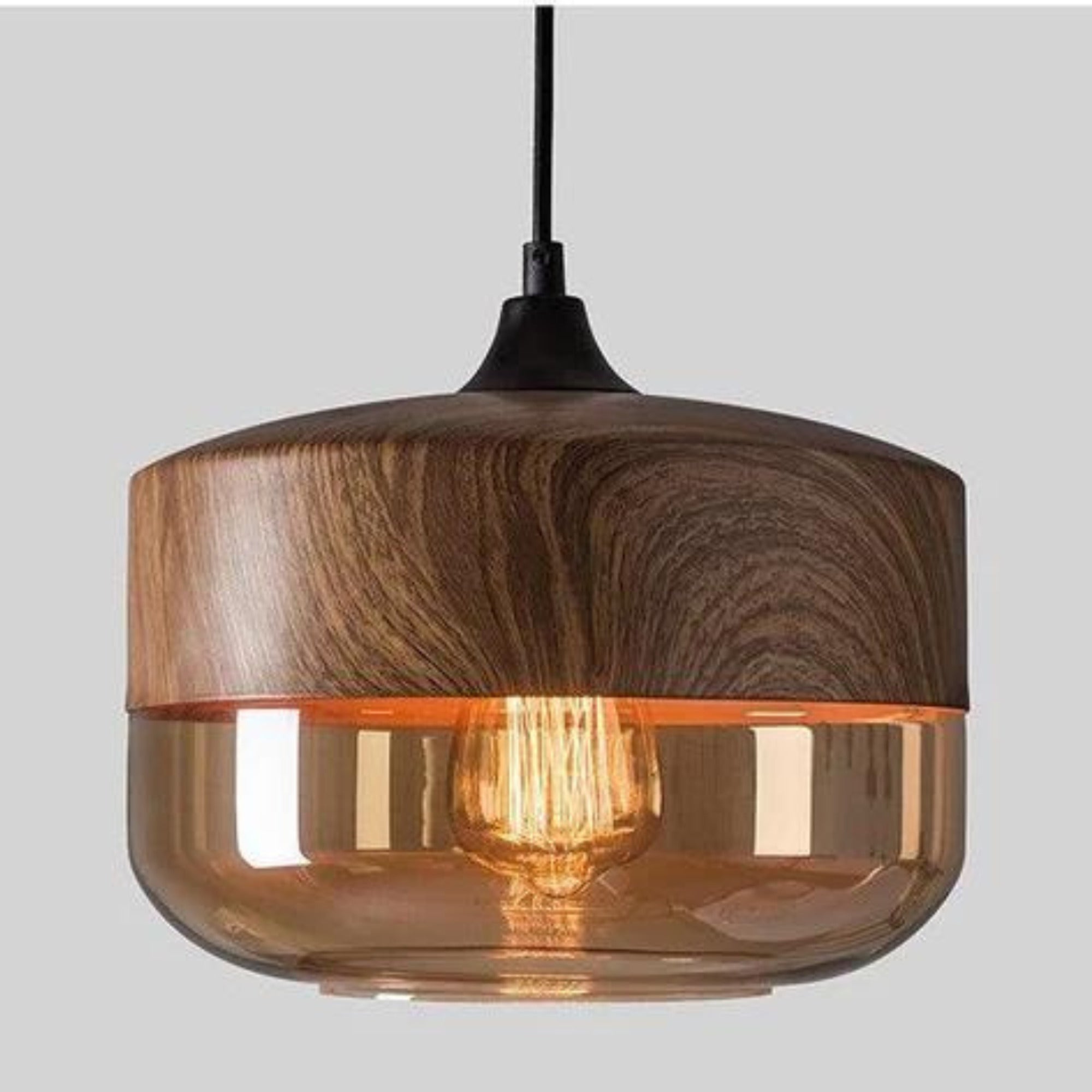 Scandinavian Pendant Light Glass Shade Modern Minimalist - Image 14