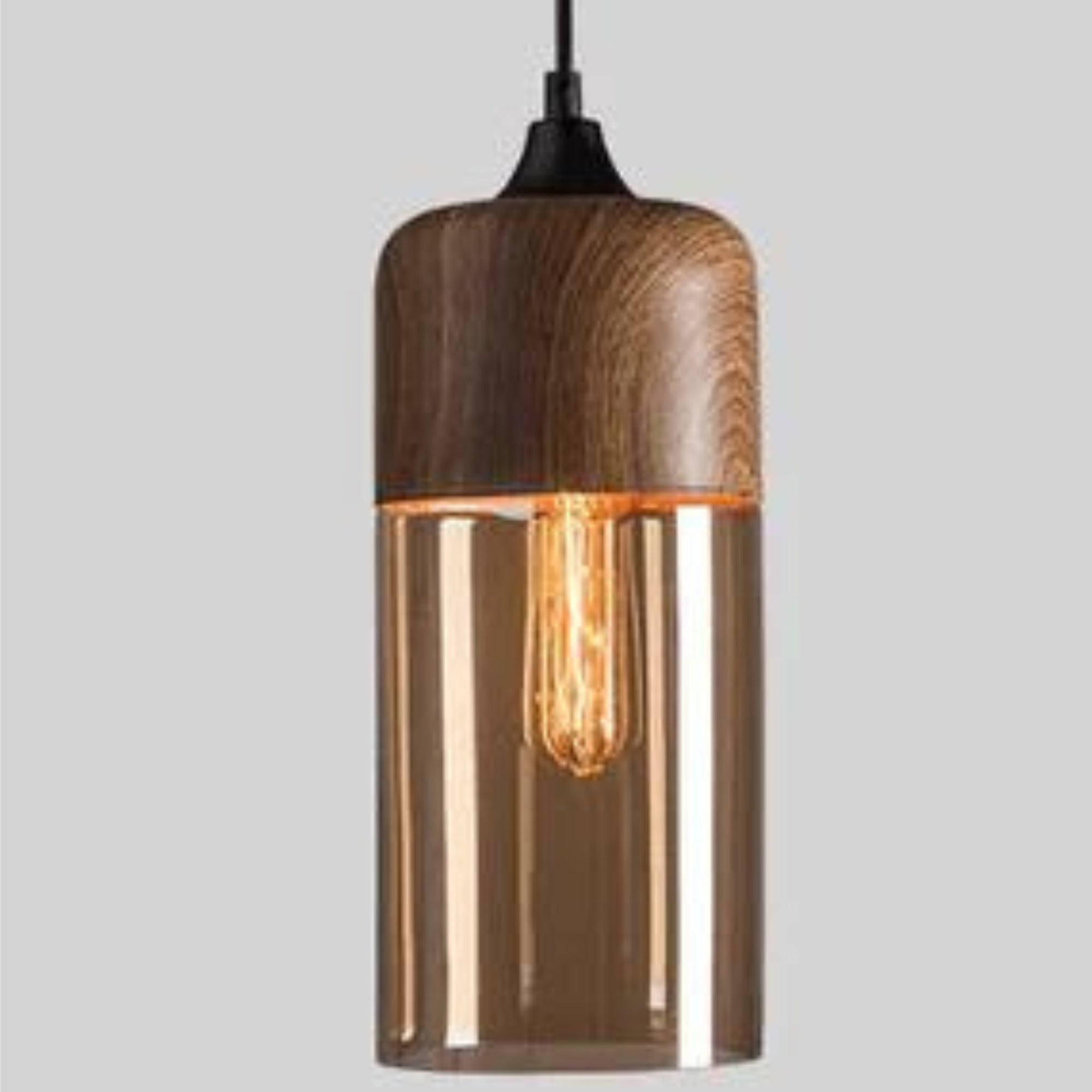 Scandinavian Pendant Light Glass Shade Modern Minimalist - Image 15