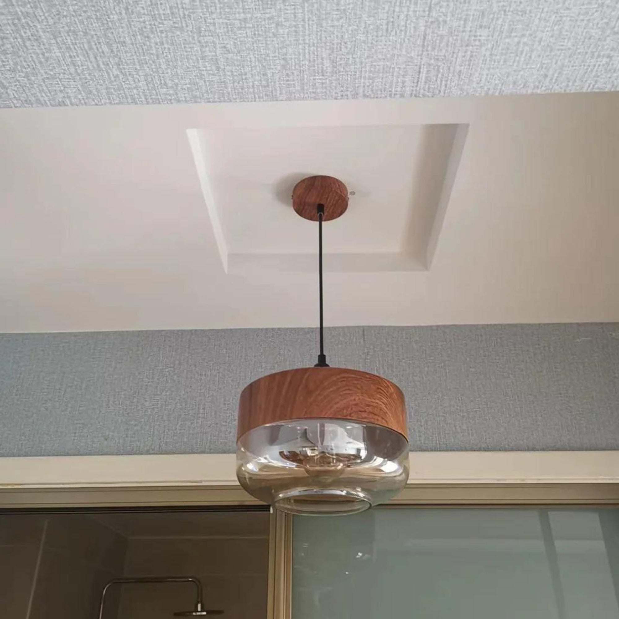 Scandinavian Pendant Light Glass Shade Modern Minimalist - Image 18
